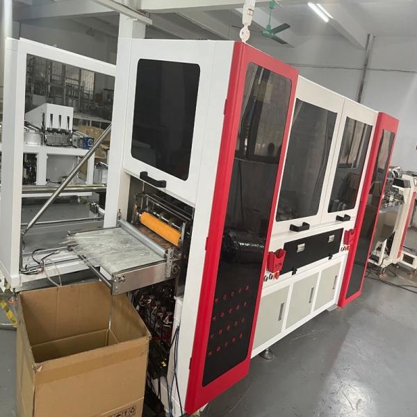 face mask packaging machine fully automatic surgical mask machine packaging machine 150 pcs/min