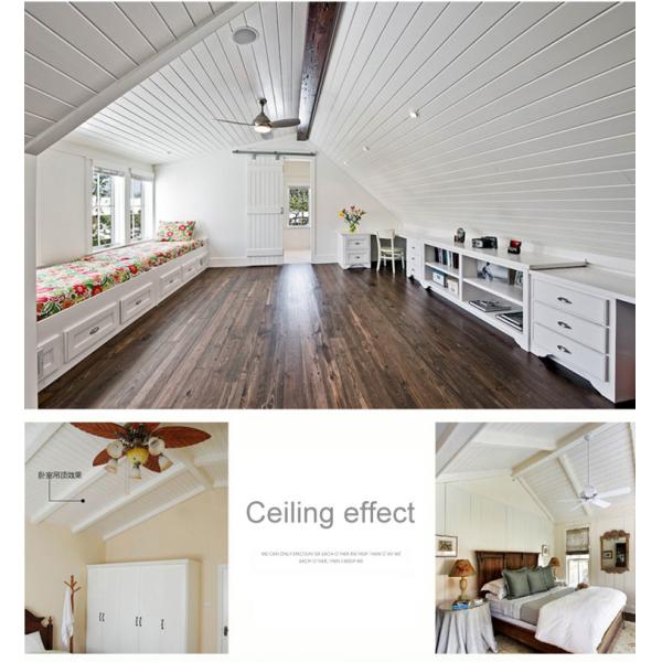 Выбитое WPC рифлить сопротивление кислоты и алкалиа панели стены 15mm