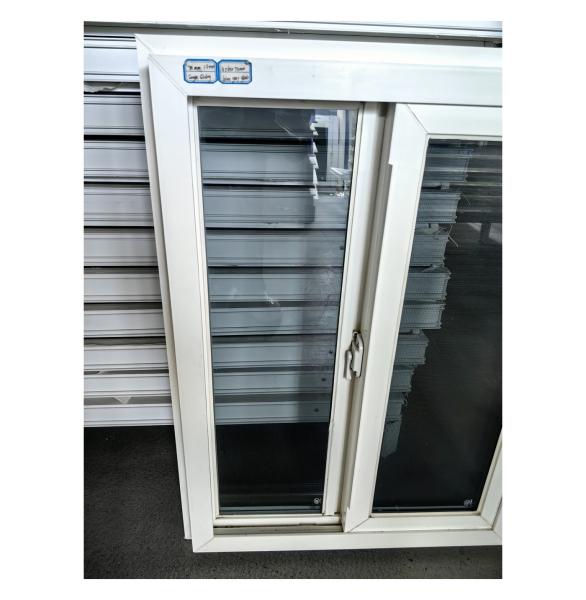 アメリカンスタイル Upvc 窓 カスタマイズ フレーム カラー バイニール 単体 スライディング 固定 窓