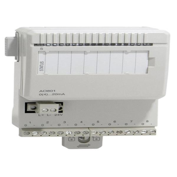 ABB 3BSE020514R1 Аналоговый входный выходный модуль AO801 20MA 12 BIT RLMAX 850 OHM
