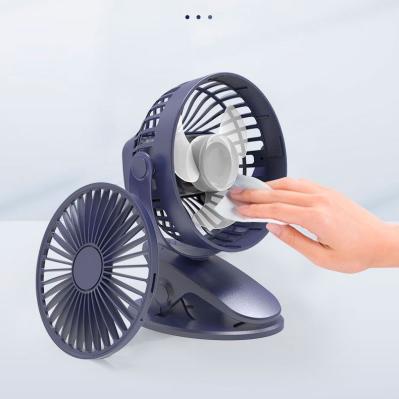 Controle de tecla portátil quieto do fã 143*83*165mm do grampo refrigerar de ar