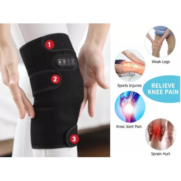 Пояс с подогревом и 4 пуговицами, умный пояс с магнитной терапией, коленный горячий пояс