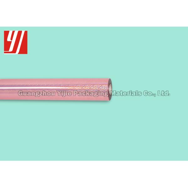 OEM точки 120m лазера фольга переноса розового голографическая