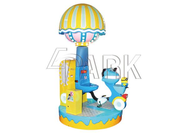 Kids Carnival Rides Ride On bike Merry go round coin operated game machine for sale