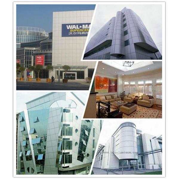 Anti Static Glossy ACP Sheets 11.50m Aluminum Composite Panel Cladding