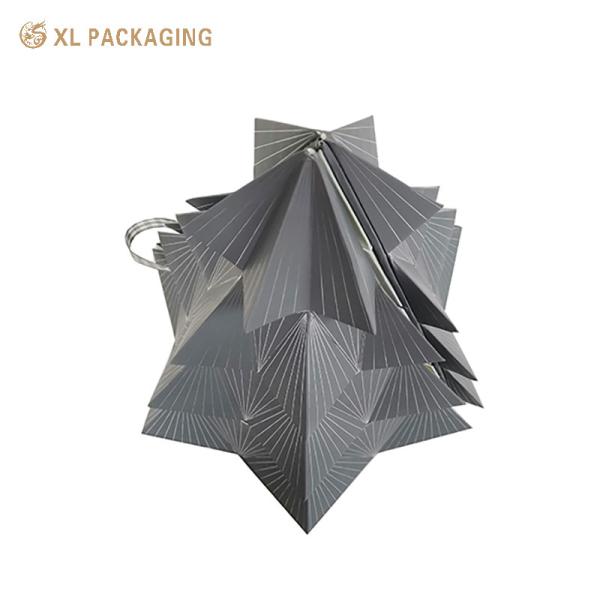 Tree Shaped 24 Drawer Advent Calendar Box | Luxury Christmas Countdown Gift Box With Gold Foil