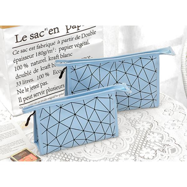 Custom logo portable large capacity simple waterproof travel toiletries storage bag