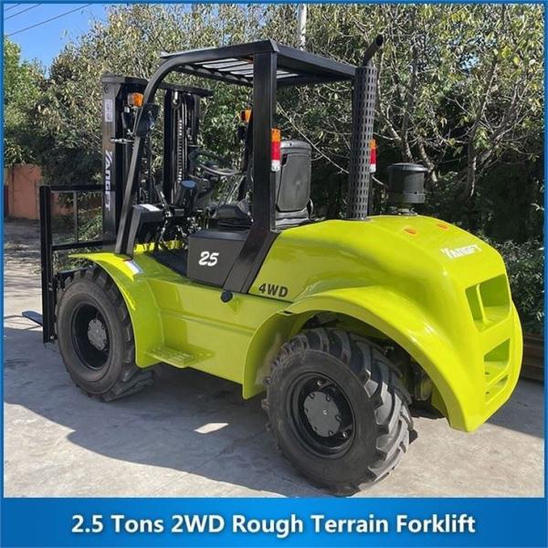 2.5 Tons 2WD Rough Terrain Lift Truck FD25-S 2500KG