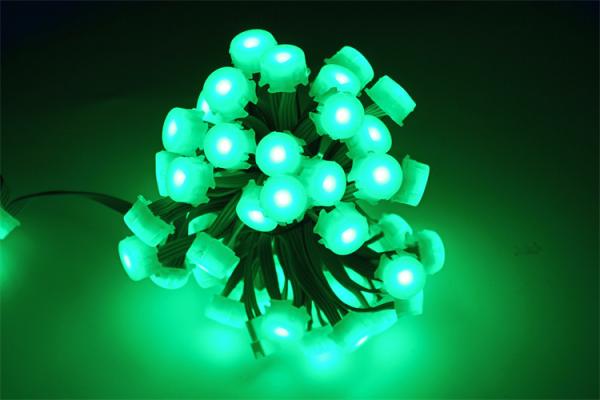 Permanent Pixel Point Lights DMX 20mm DC12V Led Christmas RGB Lights for Surface Mounted Installation