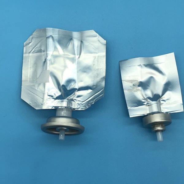 Sacs à cylindres personnalisés sur soupape emballage en argent écologique -20-60°C