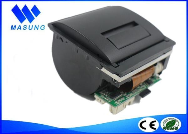 impressora térmica de baixo nível de ruído do recibo de USB das impressoras da montagem do painel de 58mm