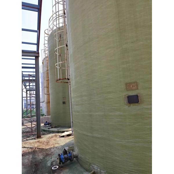 Underground Frp Storage Tank Customized Inlet Diameter Optimal Storage Solution For Business