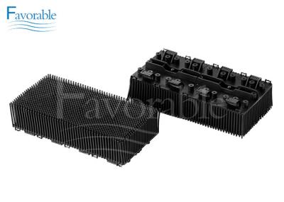 Bloco de nylon preto pequeno da cerda 131241 usado para a máquina do cortador de FX Q25