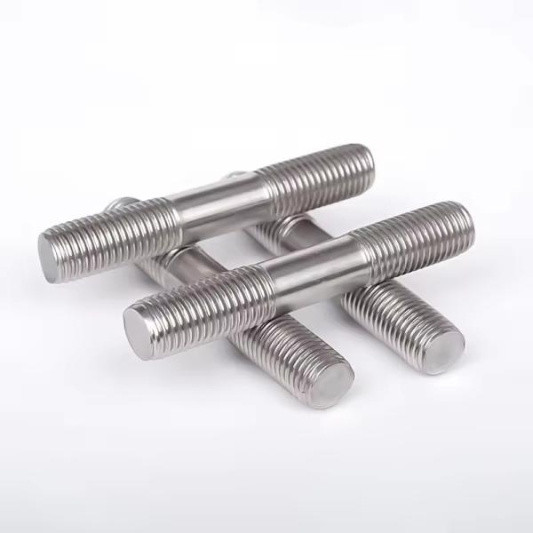 Stainless Steel 304 Threaded Rod Ends Stud Bolts in All Sizes with DIN938 and DIN939 Standards