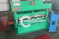 Petit pain debout de tuile de toit de la feuille 5.5kw de couleur de couture formant la machine