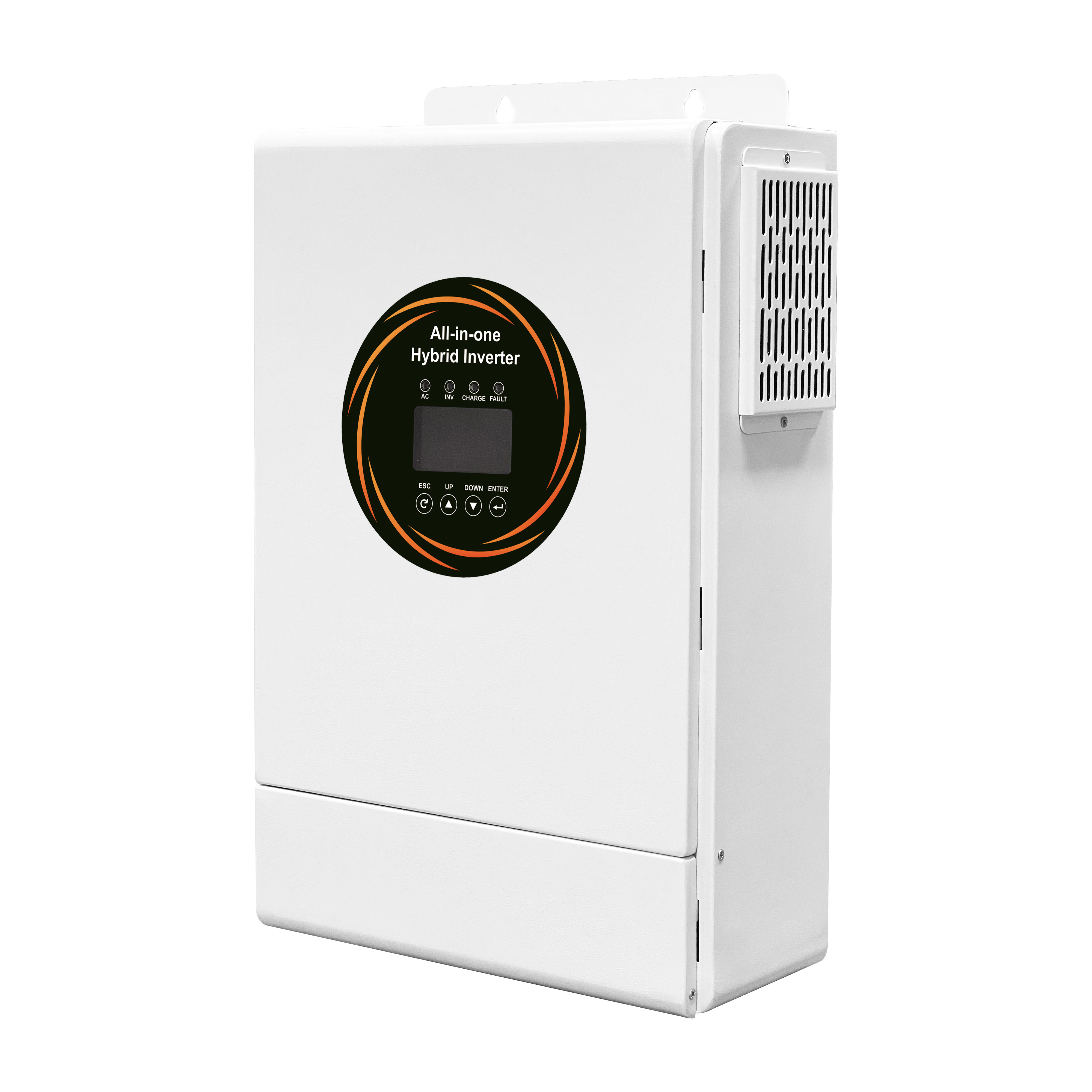 3.6KWH/3.6KVA HYBRID INVERTER MPPT PV Utility LiFePO4 battery RS485 RS232 Dry Contact WIFI Offgrid Bluetooth IP21