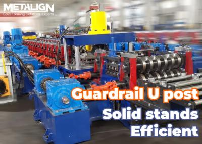 High Precision W Panel Roll Forming Machine For 3–4mm Galvanized Steel