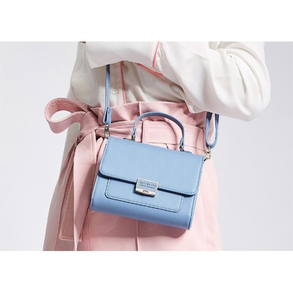 Lady Fashion Style Pu Leather Bag 16 * 12 * 7cm With Customized Logo