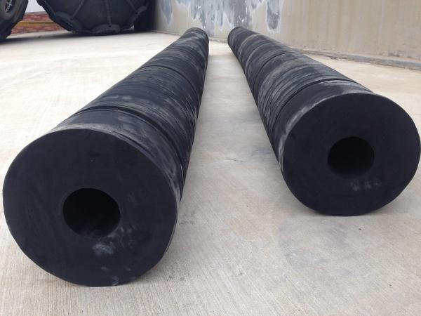 Absorção de alta energia cilíndrica de borracha dos para-choques do barco da vária instalação