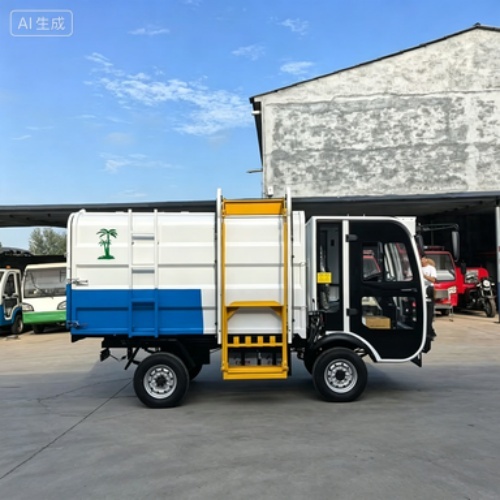 Zero‑Emission Electric Side Bin Lifter Garbage Truck For Community Waste Collection
