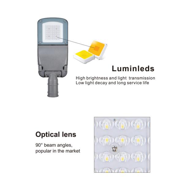 KCD Modern Street Light 50w 60w 80w 100w 150w Super Brillante Aluminio Decorativo Smart 220v Iluminación de la calle LED