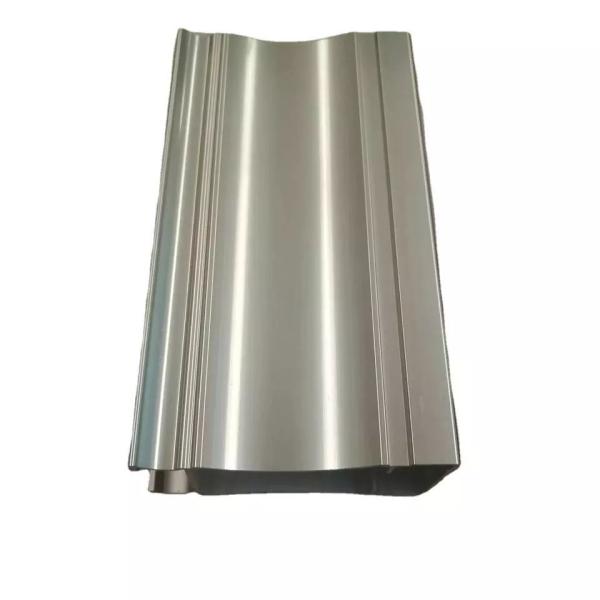 Alloy Extruded Polished Aluminium Profile Mechanical Golden For Kitchen Cabinet Frame
