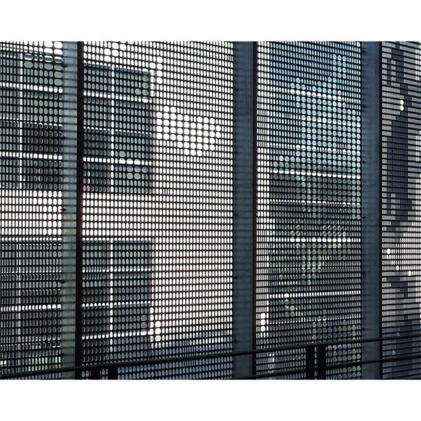 1mm Thick Perforated Metal/Aluminum Perforated Sheet/Perforated Net With Round Hole Shape