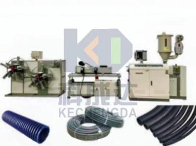 50 To 160mm Plastic Pipe Production Line PVC PE Single Wall Corrugated Pipe Machine