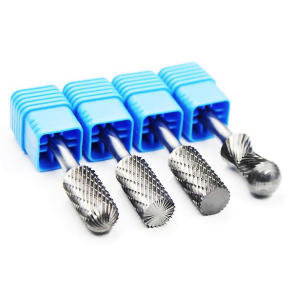 Taper Shape With Radius Tungsten Carbide Rotatory Double Cut for Tools Burr Plastic Generic Carbide Burr