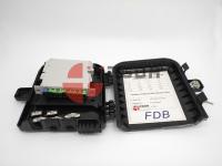 8 ports non coupés optiques de câble de boîte de diviseur de fibre de ports, avec le diviseur de PLC de 1x8 LGX