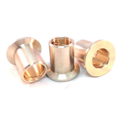 O CNC de bronze de gerencio de trituração anodizado da precisão C37700 fez à máquina componentes