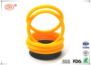 FKM 70 Fuel Resistant O Rings High Fluorine Grades For Low Compression Set