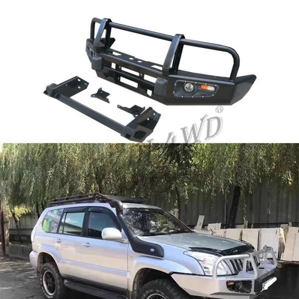 Стальной крейсер земли пригонки Адвокатуры Bull автомобиля наборов переднего бампера LC120 120 серий