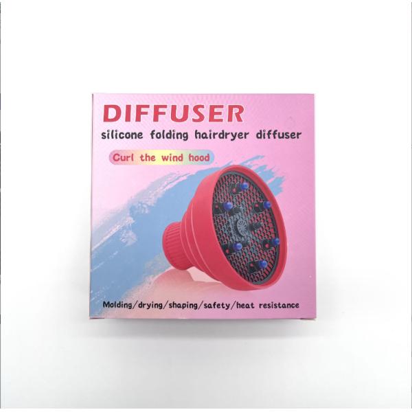 Collapsible Curly Hair Blow Dryer Diffuser with Silicone Material and Moulding Service