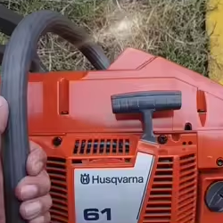 Cutting Machine 2.9KW HUSQ61 Gasoline Chainsaw With 61.5cc Garden Tools Chain