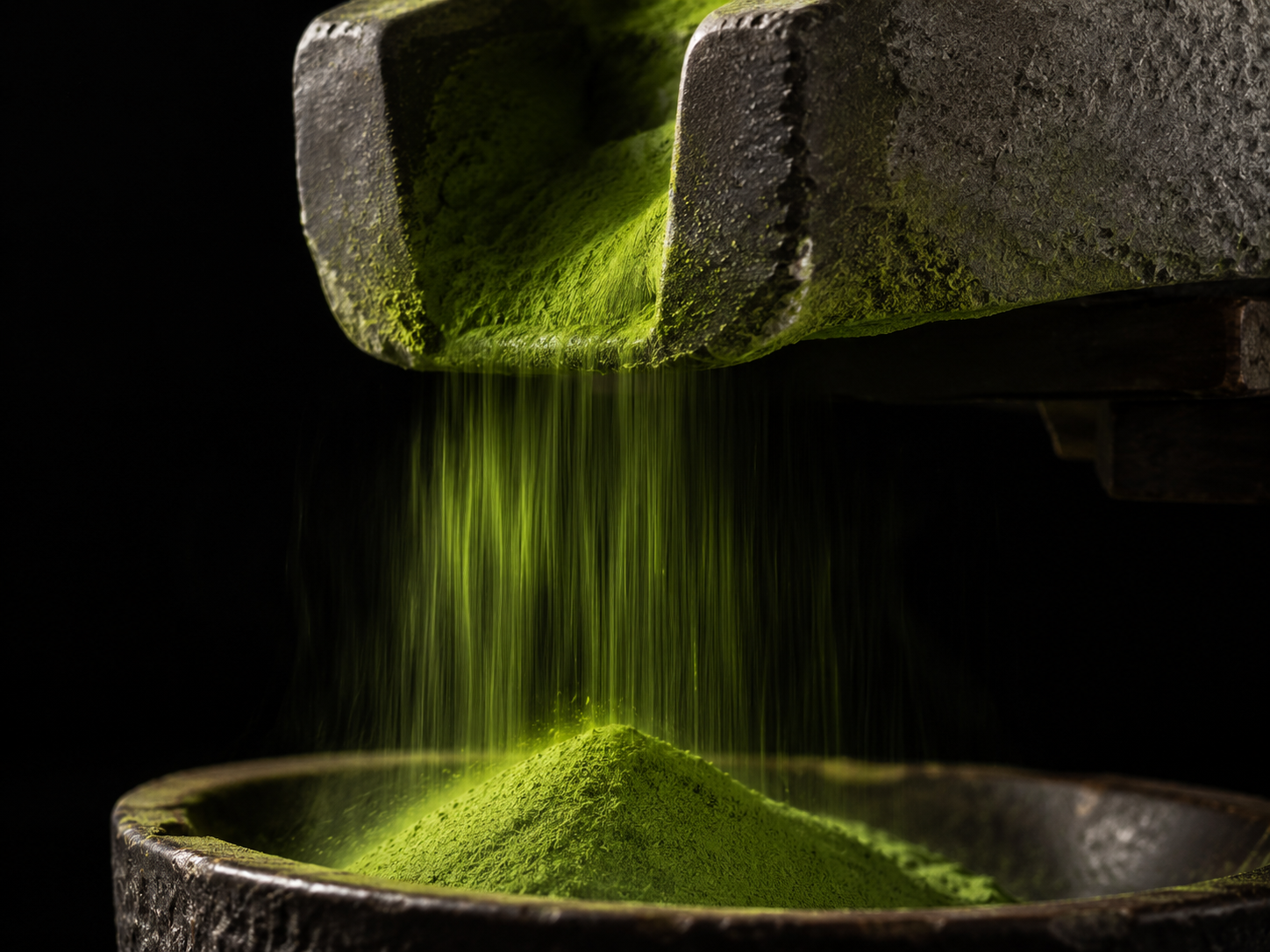 Whole Leaf Organic Tencha Green Tea EGCG Chlorophyll-Rich Raw Material for Stone Milling Premium Matcha Powder