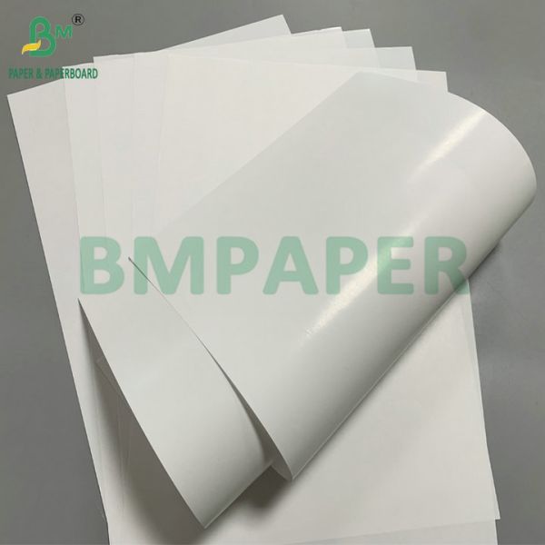 Glossy Matte 80gsm 90gsm C1S Coated Chromo Paper For Making Self-adhesive Labels Glossy Matte 80gsm 90gsm C1S Coated Chromo Paper For Making Self-adhesive Labels