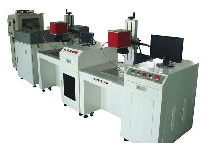 300W Galvanometer Scanning Fiber Laser Welding Machine , High Efficiency Dot Welding