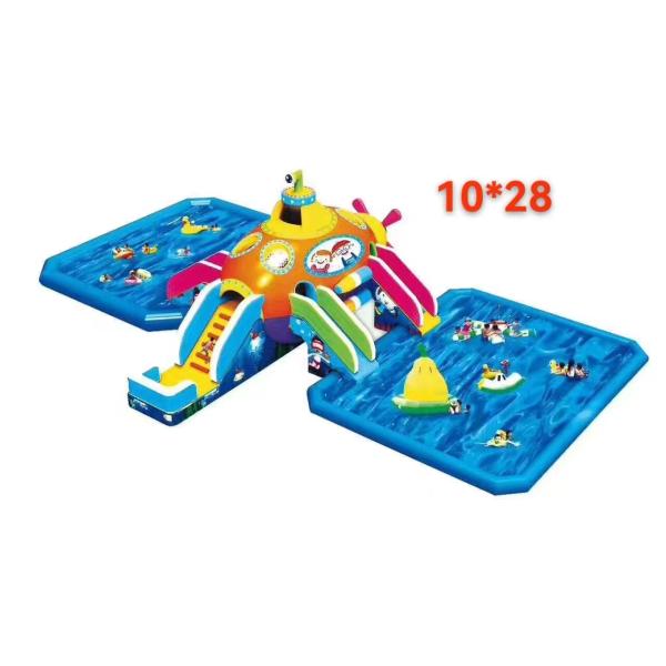 Customized PVC Inflatable Swimming Pool and Slide for Ultimate Water Play