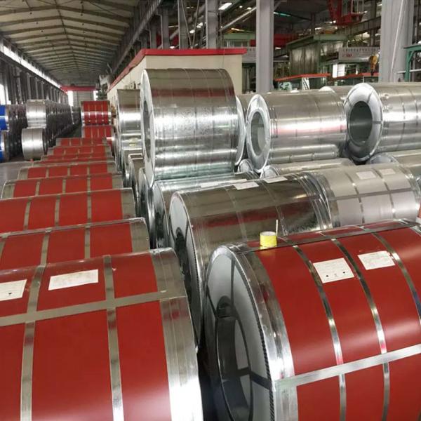 4mm - 300mm Prepainted Galvanized Steel Coils Hot Dip Blue PPGi 60g/M² ISO9001