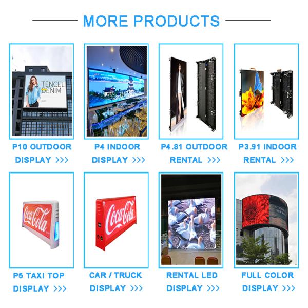P10.4 Indoor LED Transparent Screen Aluminum Profile Cabinet Materials