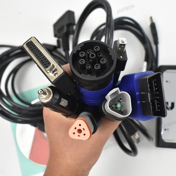 Для Commins Inline 6 Data Link Adapter Heavy Duty Truck Диагностический инструмент полный сканер OBD2 V7.6.2+CF53 ноутбук