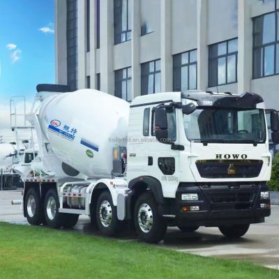 10cbm 350HP Diesel Concrete Mixer Truck With Sinotruk HOWO Tx 8X4 Heavy Duty Truck Chassis