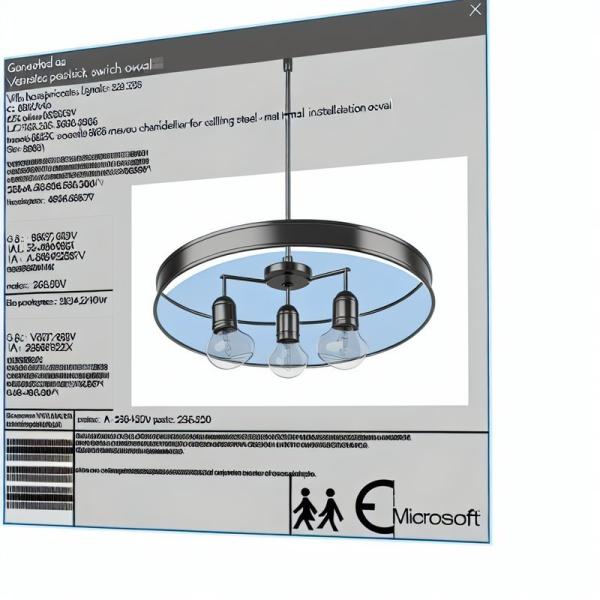 Villas Hospitals AC 85-265V RAMEAU Linear Chandelier for Ceiling Installation