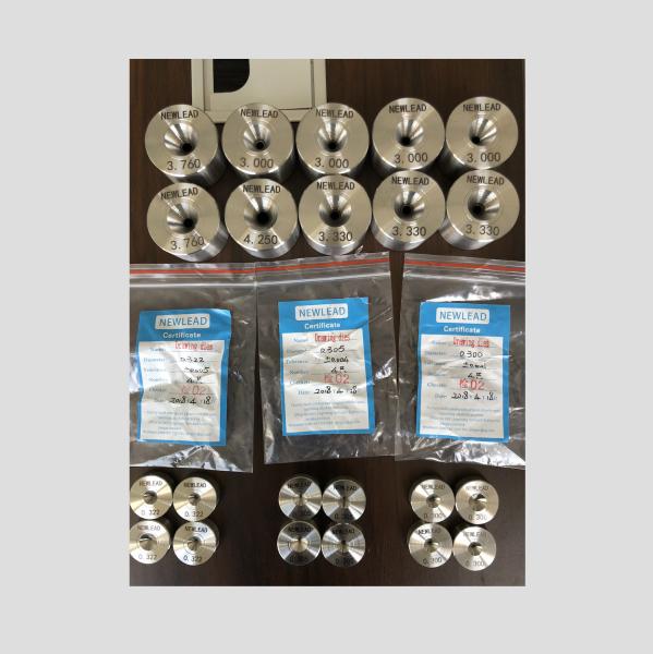 Natural Diamond Dies For Super Fine Wire Drawing Machine 0.00999 To 0.08 Optionally
