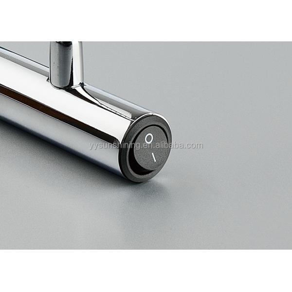 80 Ra Color Rendering Flexible Gooseneck LED Bedside Reading Light with On-off Switch