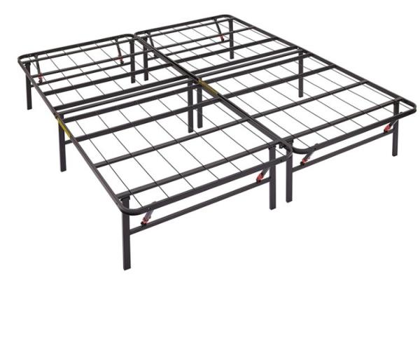 Mail Packing Modern Design Style Metal Platform Cal King Bed Frame for Bed Furniture