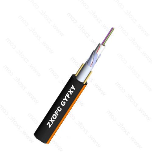 G652D SM Outside Unitube Fiber Optic Cable GYFXY Up To 24 Core Span 50m Full Dry