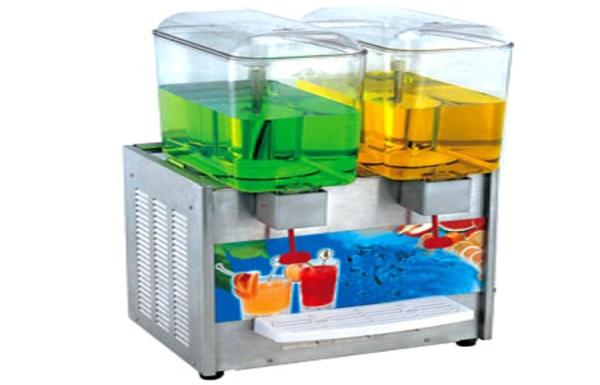 Silver Commercial Juice Dispenser Machine BS330 With Plastic Tank , 459x416x780mm