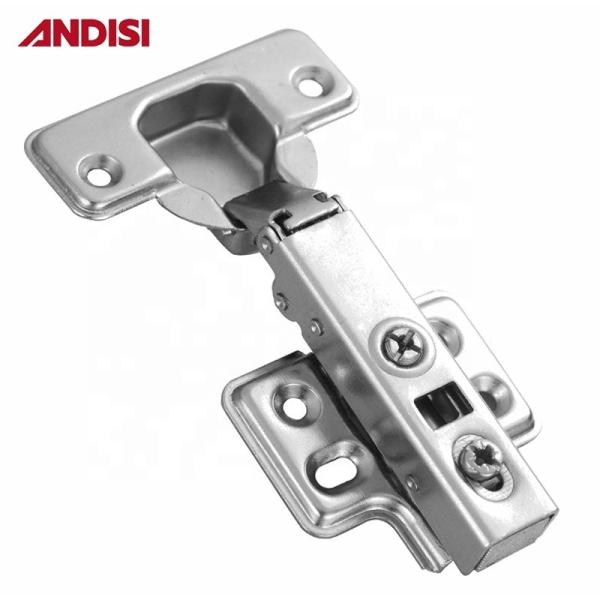 Self Closing Hydraulic Door Hinge Half Overlay Panel Size k 3-7mm Soft Close Hinge